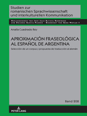 cover image of Aproximación fraseológica al español de Argentina